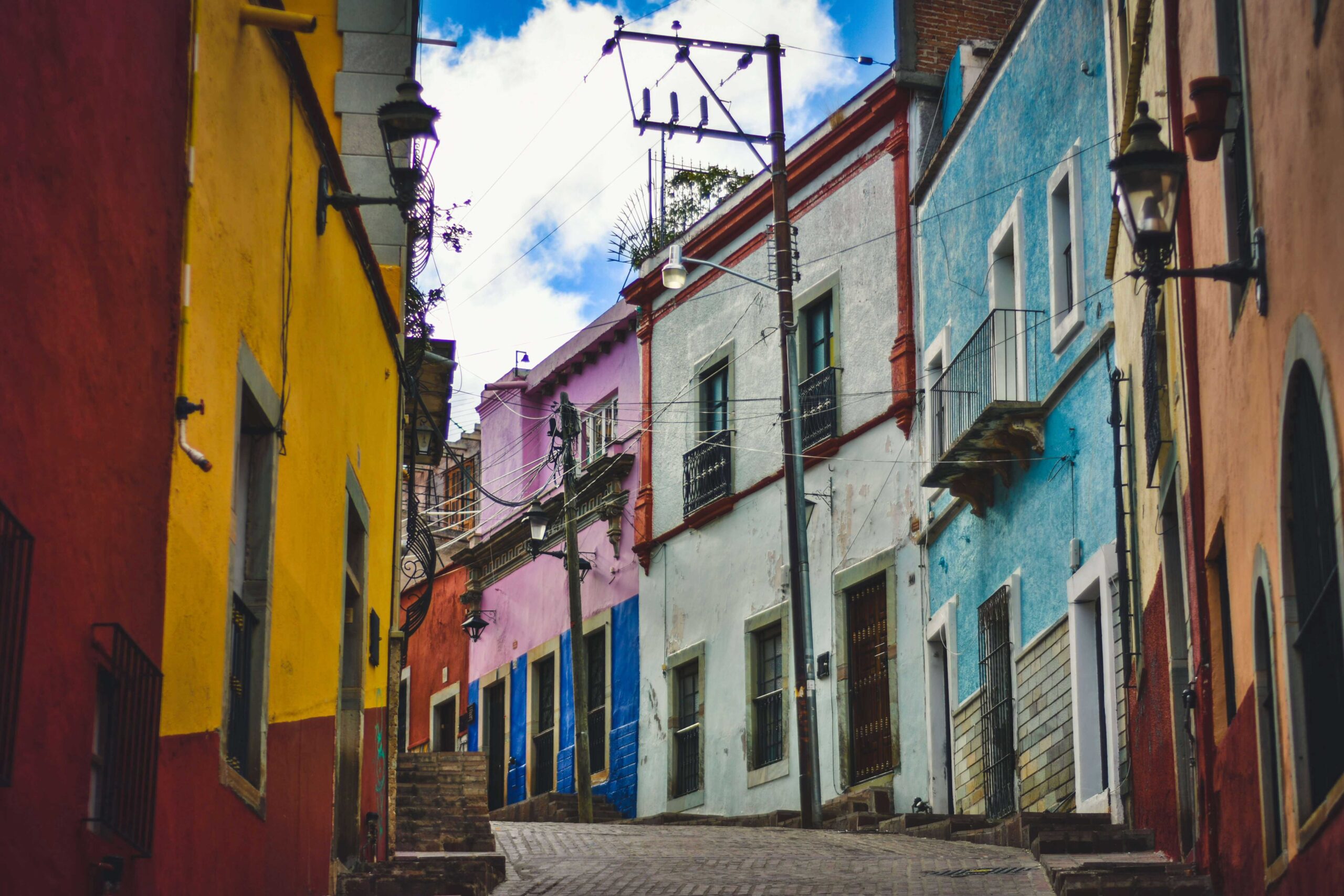 calles de la ciudad vacías